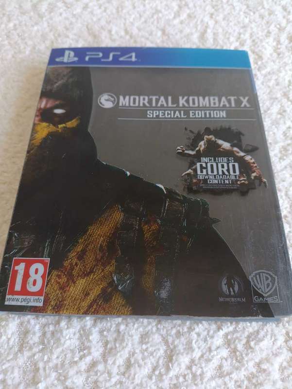 Mortal Kombat X Steelbook PS 4