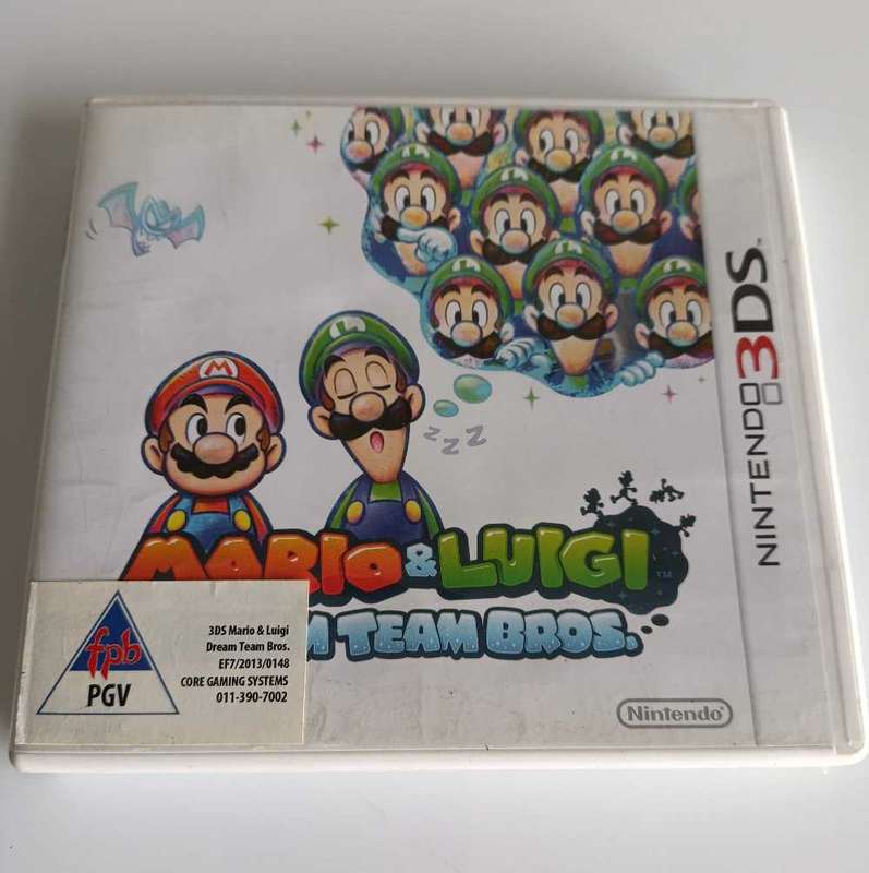 Mario and Luigi Dream Team Bros Nintendo 3DS