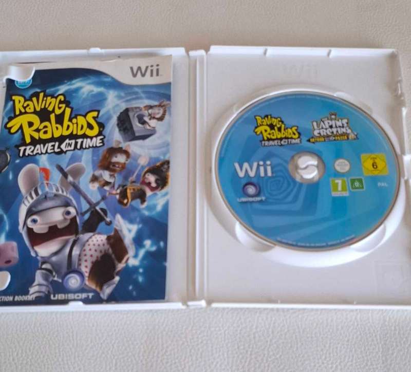 Raving Rabbids Travel in Time Nintendo Wii