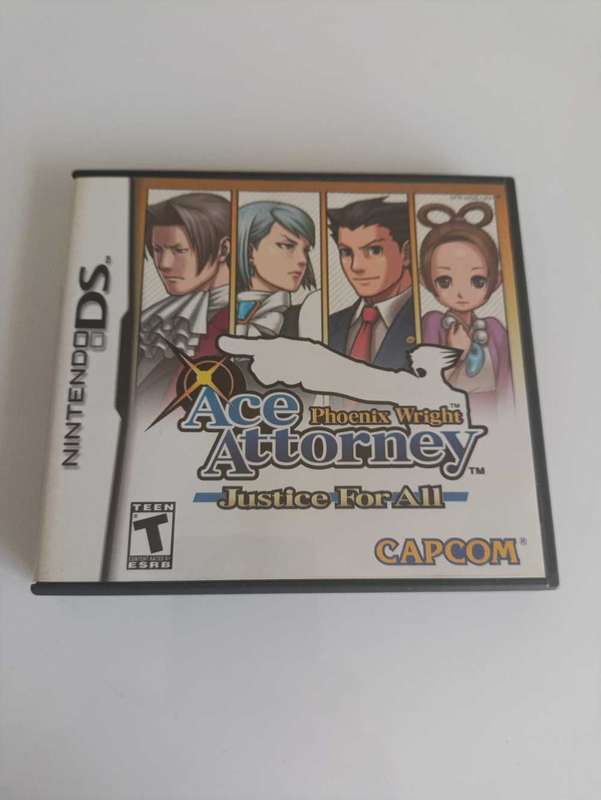 Ace Attorney Justice for All Nintendo Ds