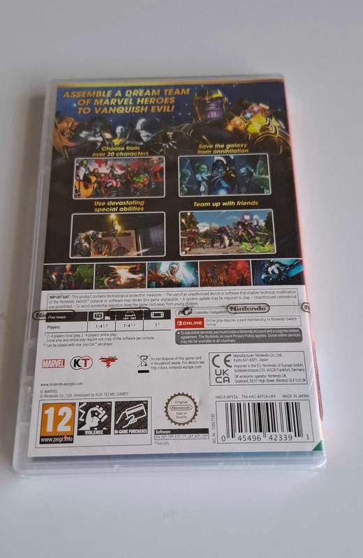 Marvel Ultimate Alliance 3:The Black Order Nintendo Switch