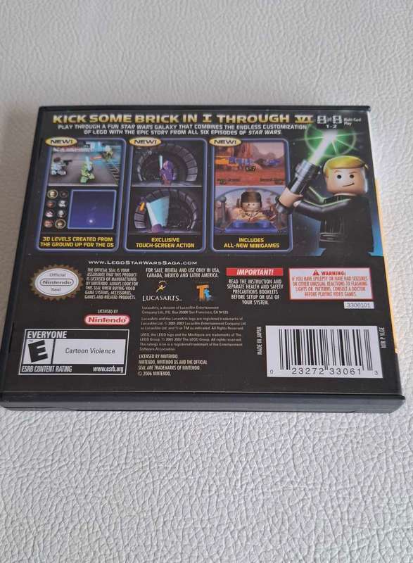 Lego Star Wars The Complete Saga Nintendo Ds
