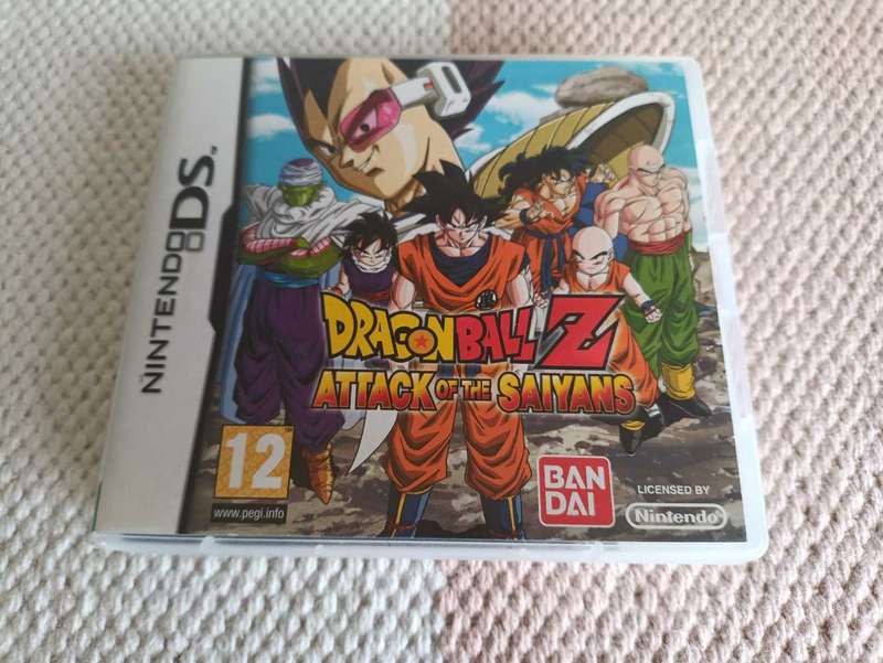 DragonBall Z Attack of the Saiyans Nintendo DS