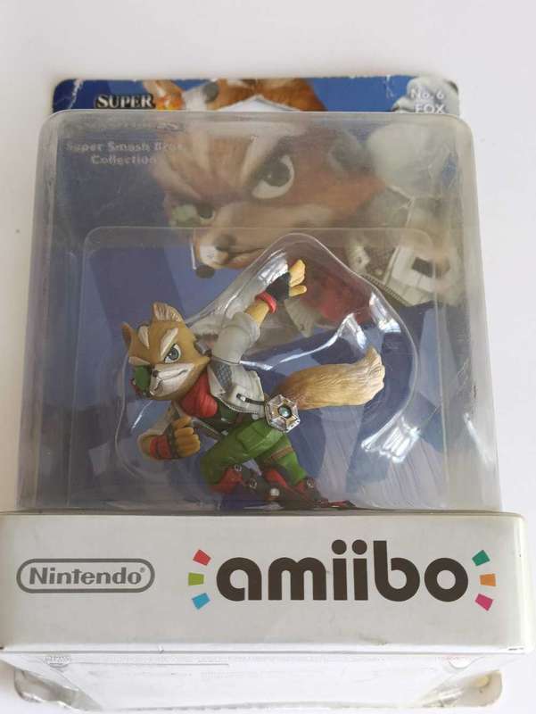 Amiibo Super Smashbros No 6 Fox