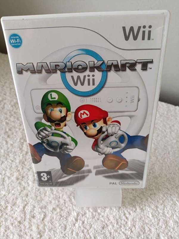 Mario Kart Nintendo Wii +Steering Wheels