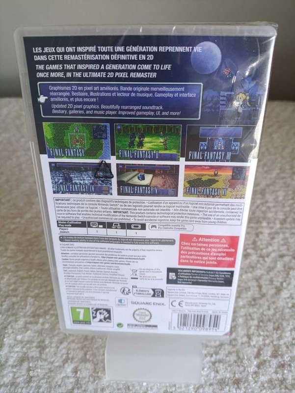 Final Fantasy I-VI Collection Anniversary Edition Nintendo Switch