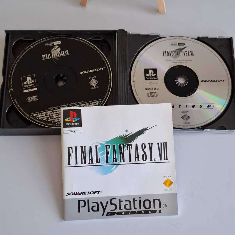Final Fantasy VII Playstation One Pal