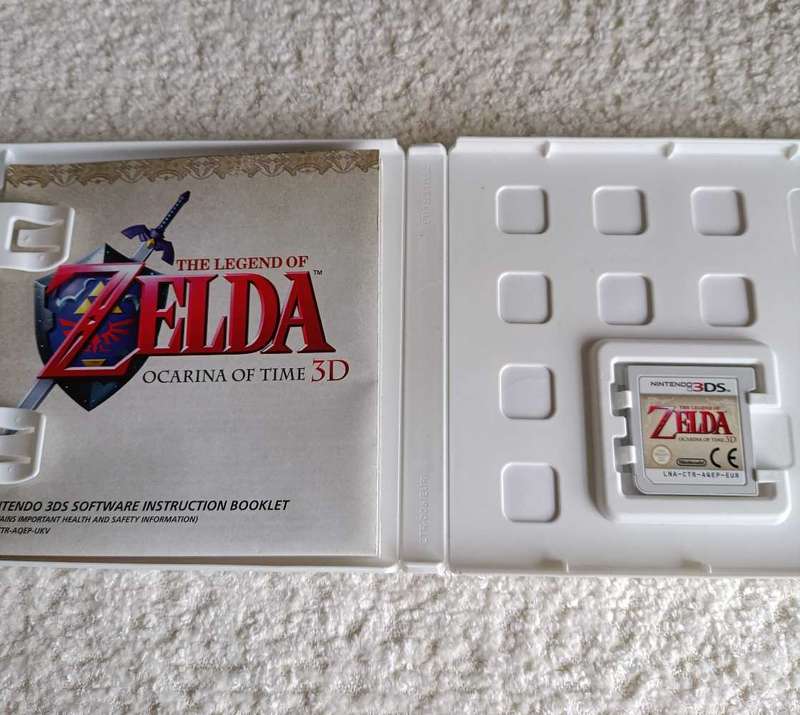 The Legend of Zelda Ocarina of Time 3D Nintendo 3Ds