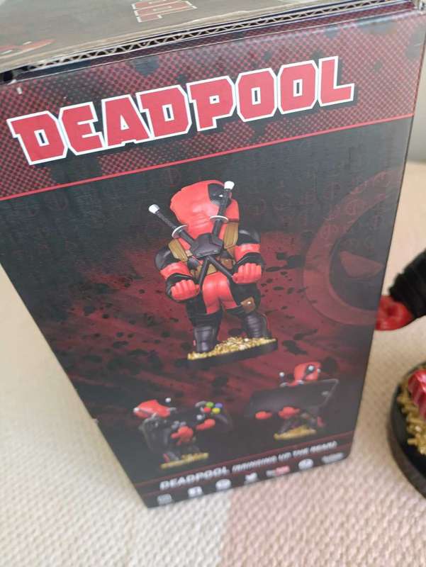 Marvel Deadpool (rear view) Cable Guy /Controller Holder plus Box