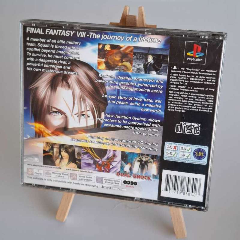Final Fantasy VIII Playstation 1 Pal