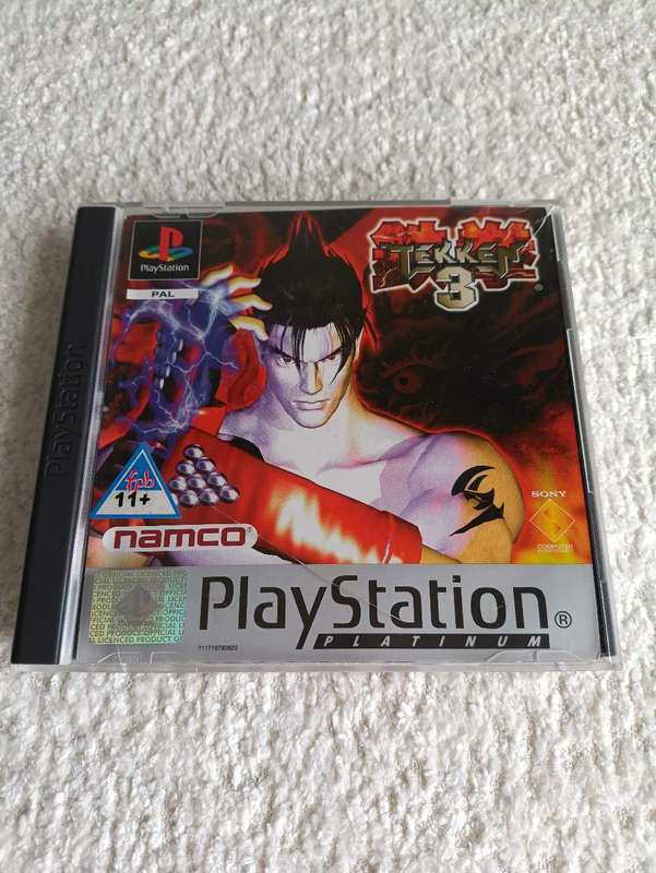 Tekken 3 Playstation 1 Platinum Version PAL CIB