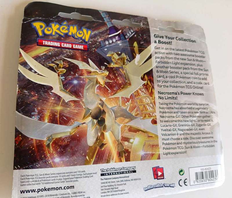 Pokémon Trading Card Sun & Moon Booster Pack