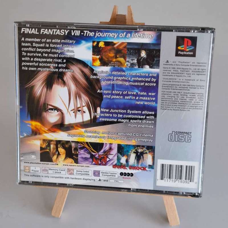 Final Fantasy VIII Playstation 1 Pal