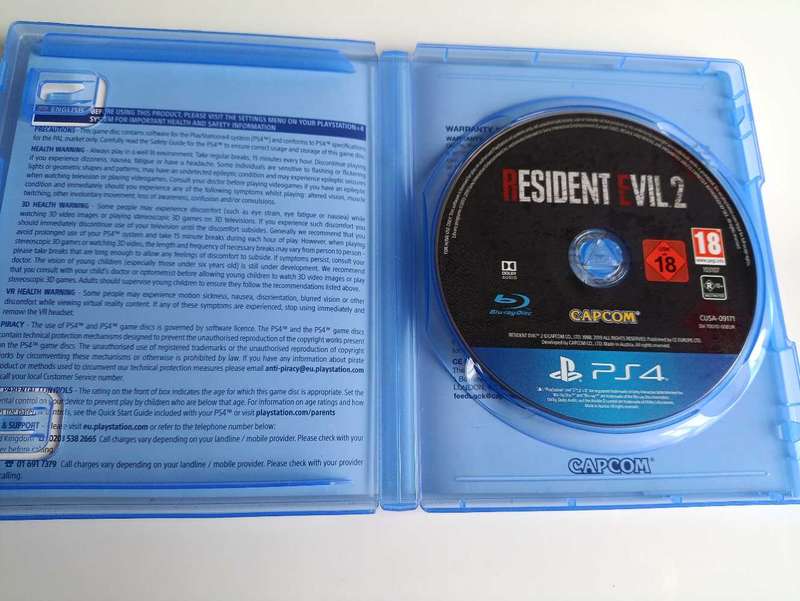 Resident Evil 2 Playstation 4