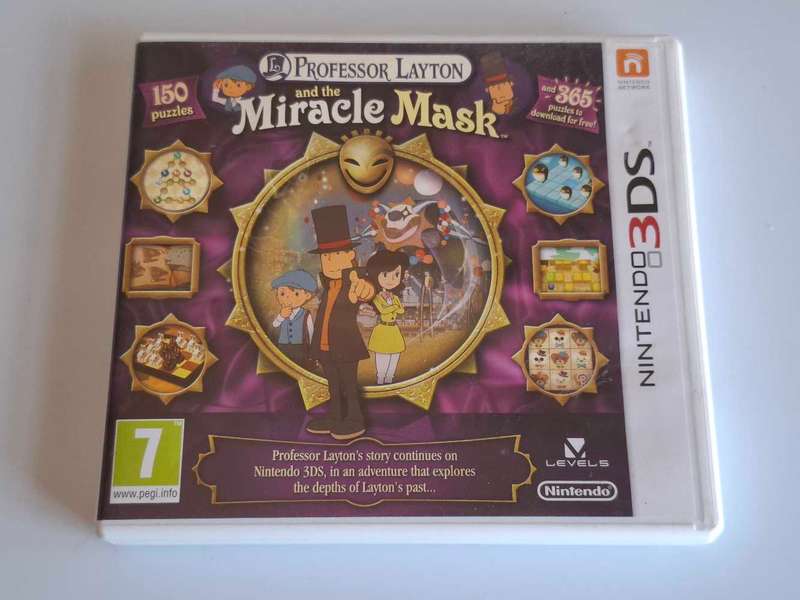 Professor Layton and The Miracle Mask Nintendo 3Ds