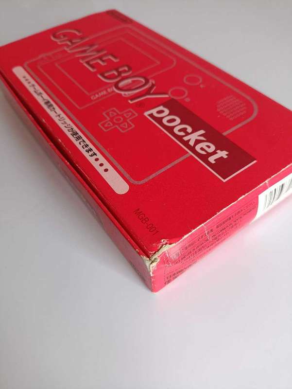 Nintendo Gameboy Pocket Console + Box - Red