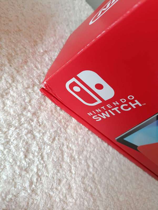 Nintendo Switch Oled Mario Limited Edition Console +Box