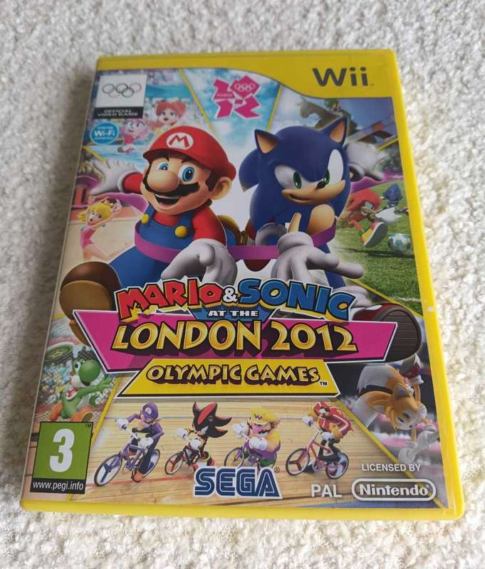 Mario and Sonic at the London 2012 Olympic Nintendo Wii