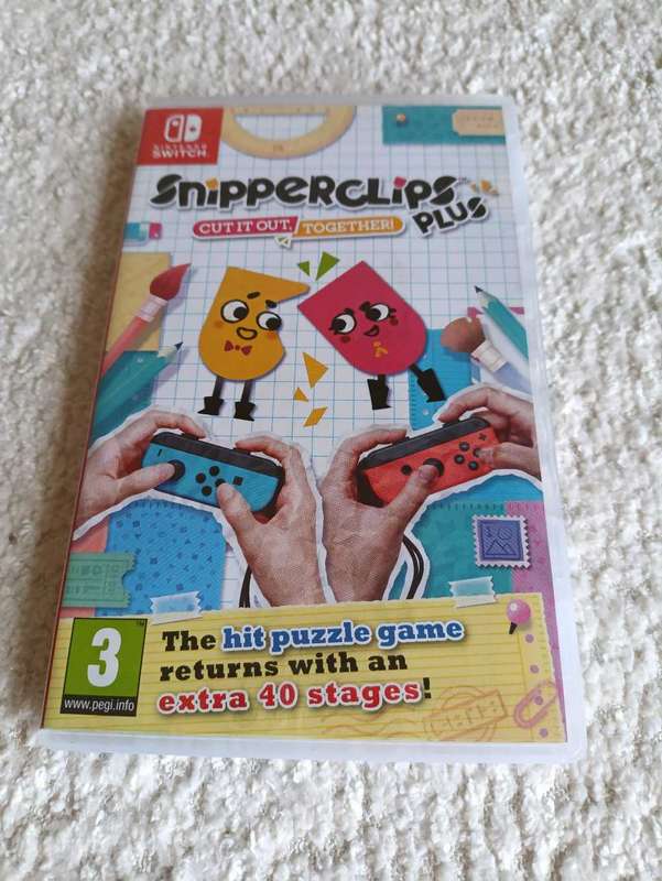 Snipper Clips Plus :Cut it Out, together Nintendo Switch