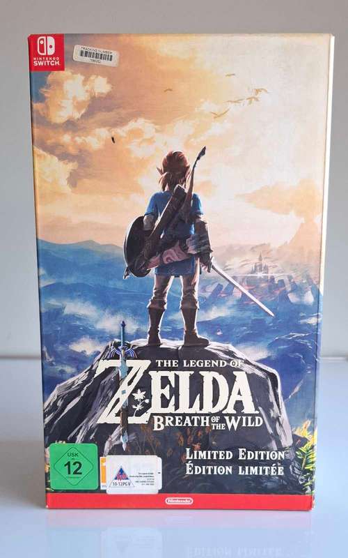 The Legend of Zelda Breath of the Wild limited Edition Nintendo Switch