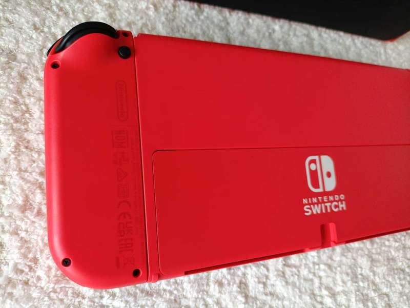 Nintendo Switch Oled Mario Limited Edition Console +Box