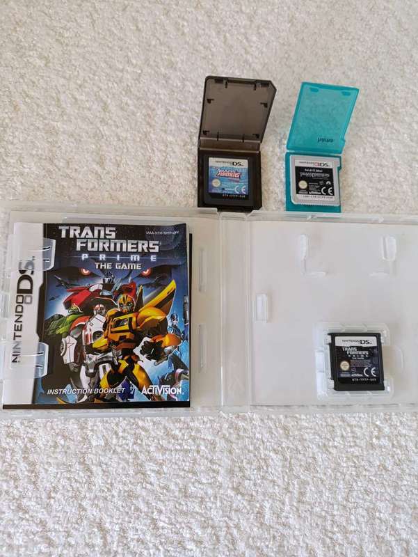 Transformers Nintendo Ds +3 DS Mixed bundle