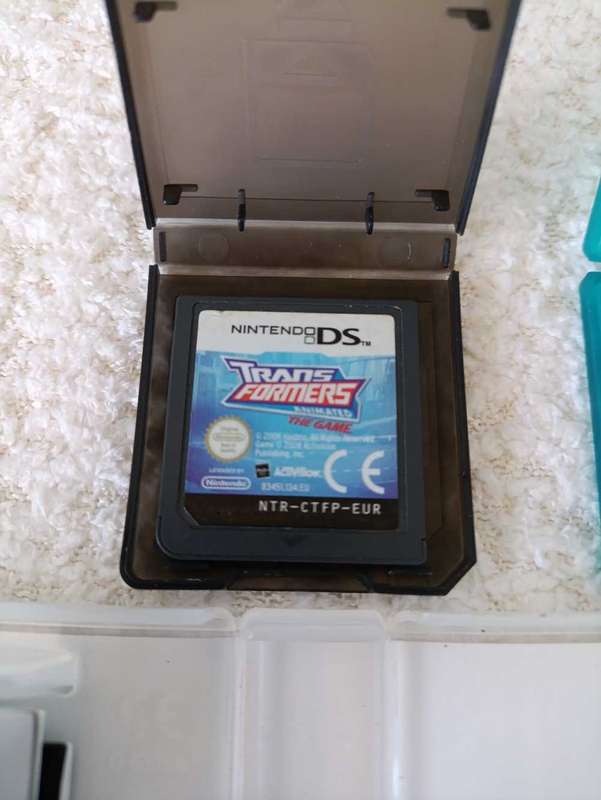 Transformers Nintendo Ds +3 DS Mixed bundle