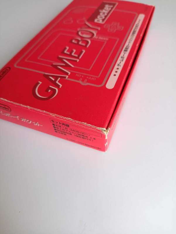 Nintendo Gameboy Pocket Console + Box - Red