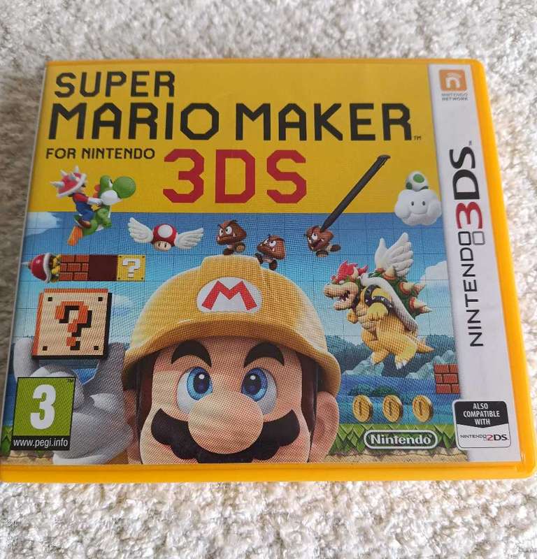 Super Mario Maker Nintendo 3DS