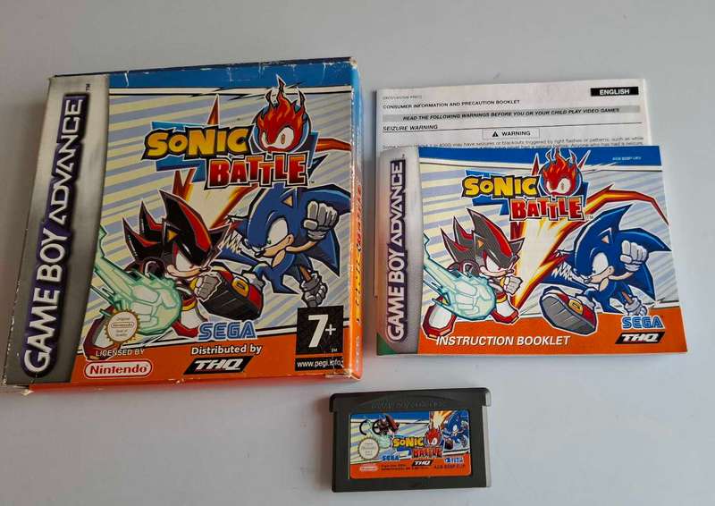Sonic Battle Gameboy GBA