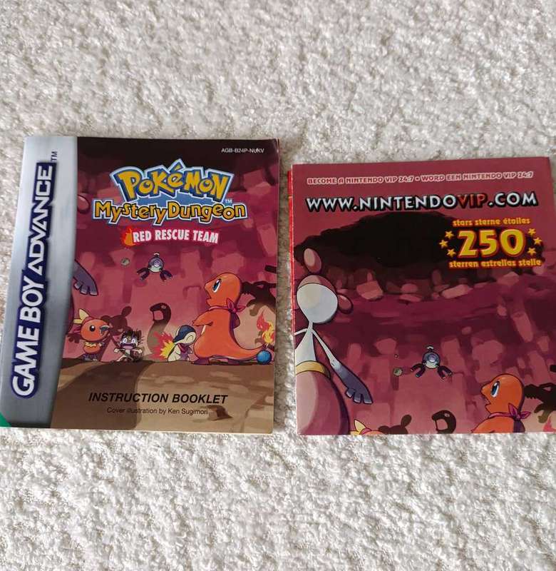 Pokémon Mystery Dungeon Red Rescue Team GBA