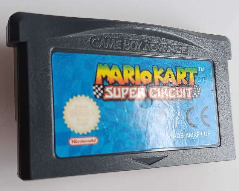 Mario Kart Nintendo Gameboy Gba