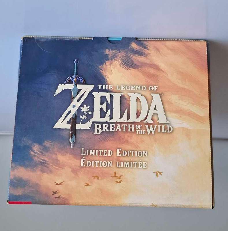 The Legend of Zelda Breath of the Wild limited Edition Nintendo Switch