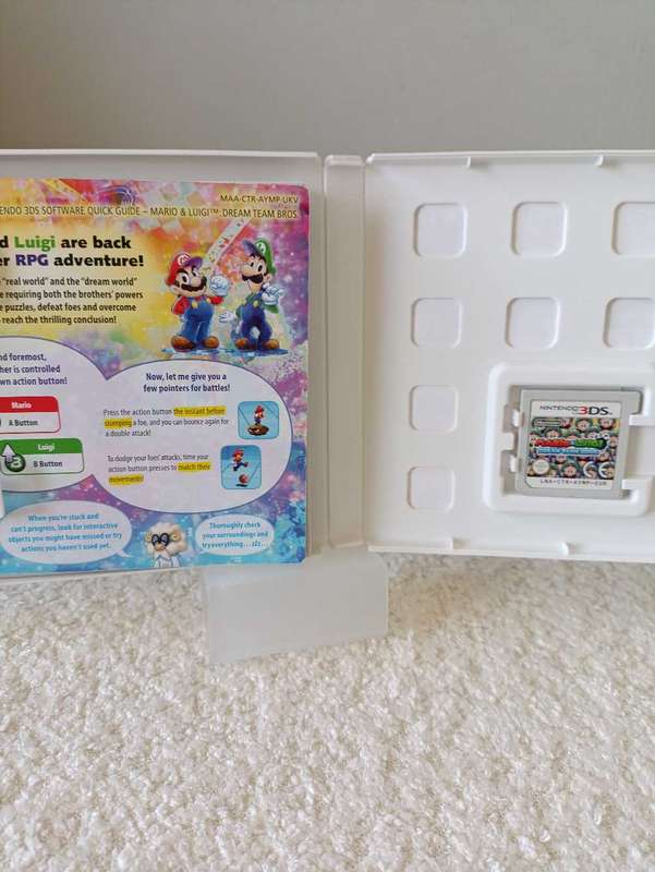 Mario and Luigi Dream Team Nintendo 3Ds