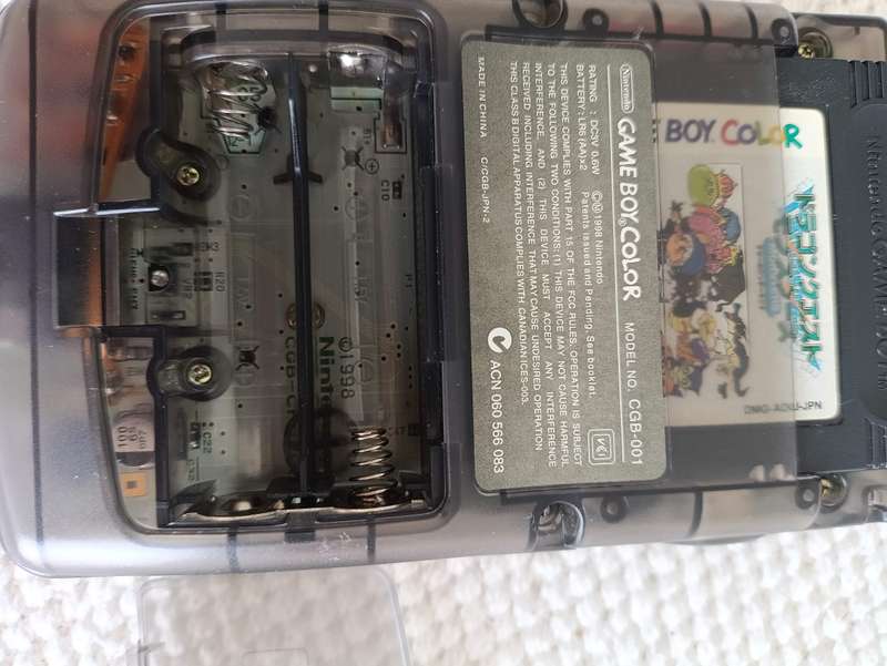 Nintendo  Gameboy Color Console With Backlit Screen