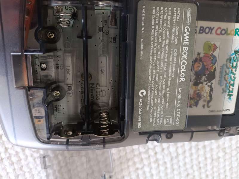 Nintendo  Gameboy Color Console With Backlit Screen