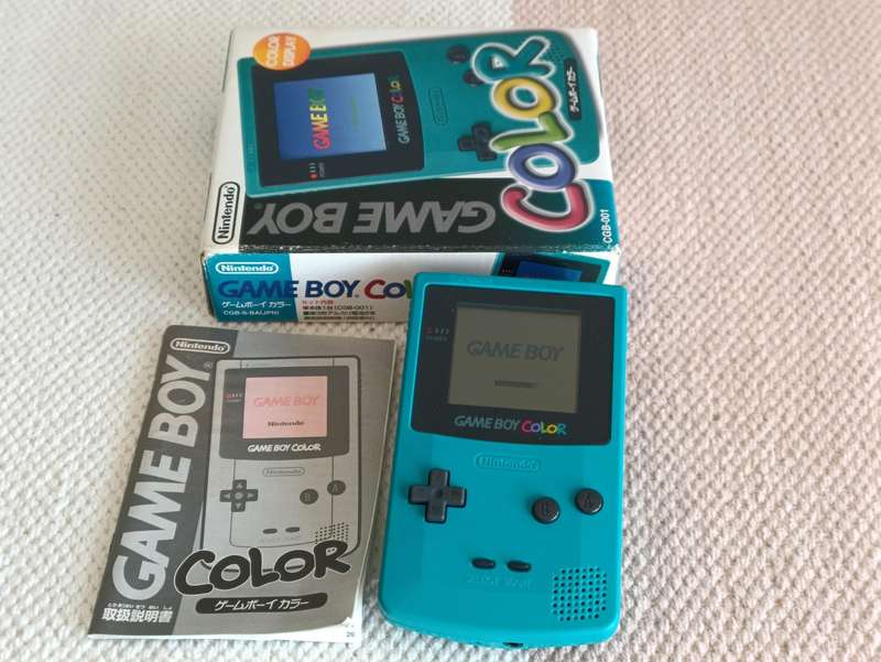 Nintendo Gameboy Color Console With Box