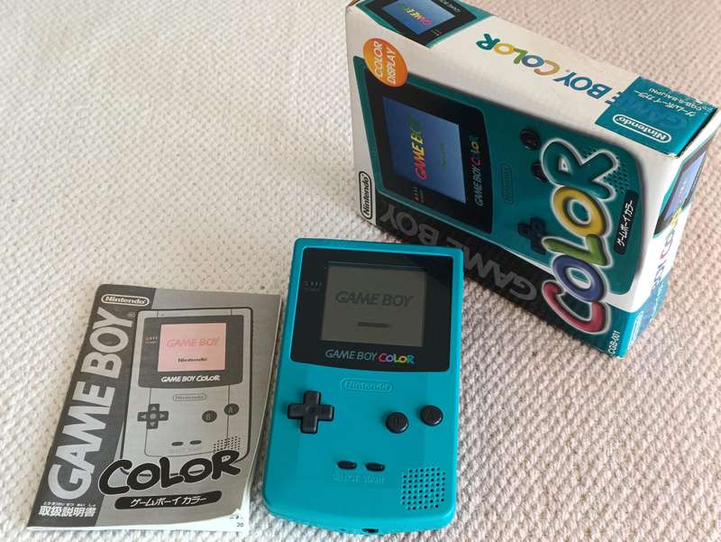 Nintendo Gameboy Color Console With Box