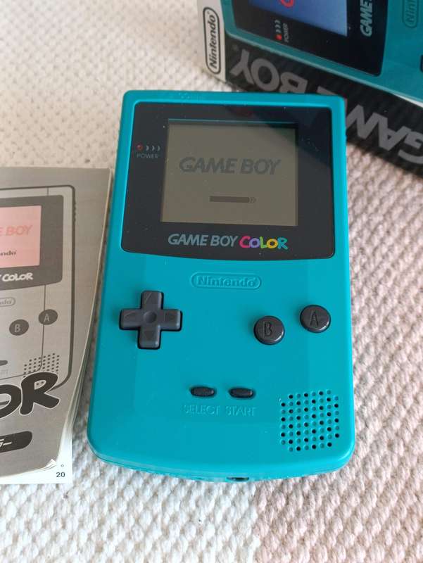Nintendo Gameboy Color Console With Box