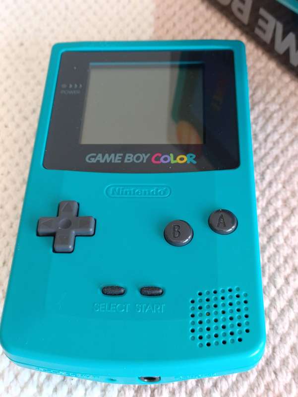 Nintendo Gameboy Color Console With Box