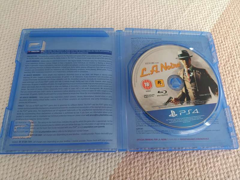 L. A. Noire PS 4