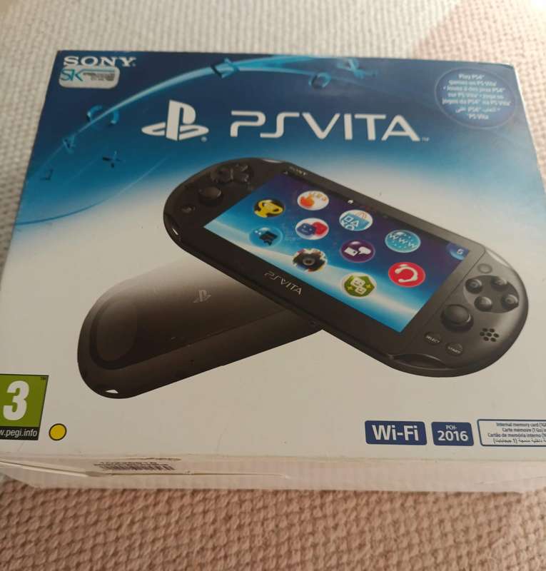 PS Vita Slim Console with Original Packaging +8GB Memory Card