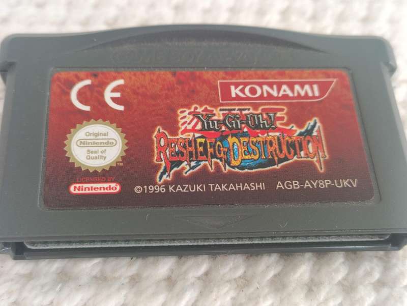 Yu - Gi - Oh Gameboy Gba Cartridge Bundle