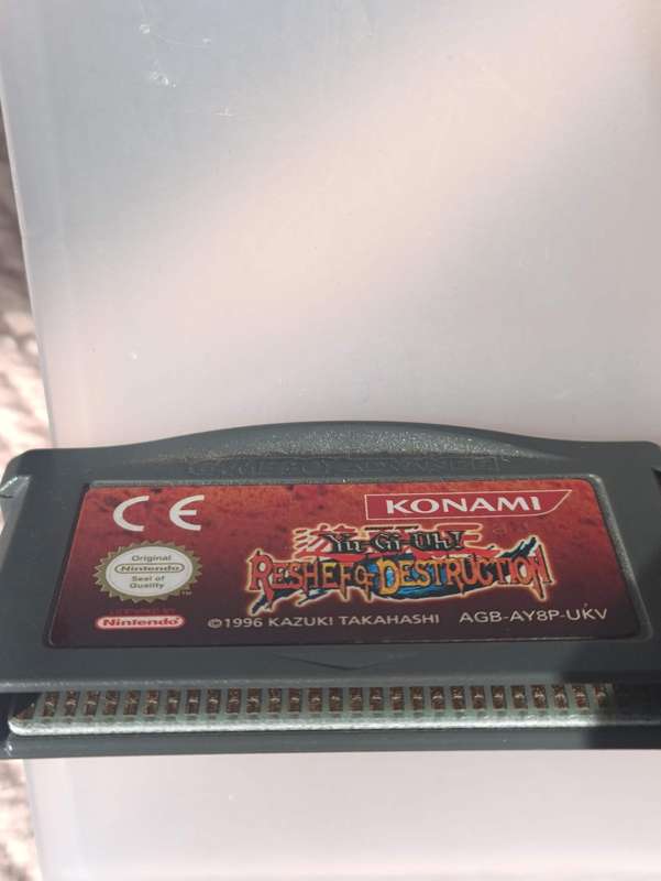 Yu - Gi - Oh Gameboy Gba Cartridge Bundle