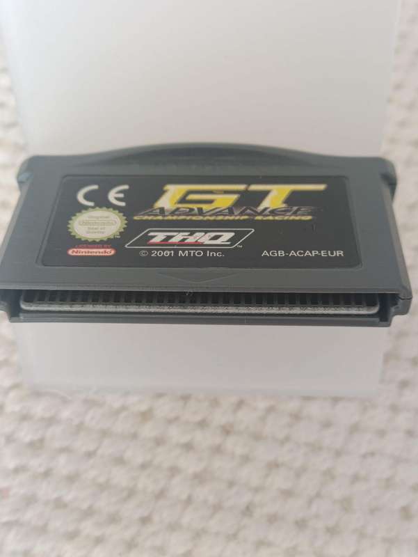 Nintendo Gameboy Gba Racing Cartridge Bundle
