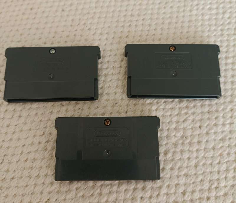 Nintendo Gameboy Advance Gba Cartridge Bundle