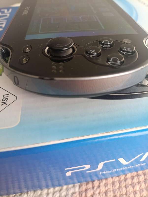 PD Vita Console With Box +Original Charger +4Gb Memory Card