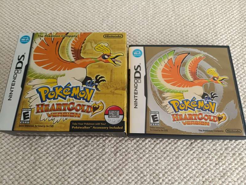 Pokémon Heartgold Version Big Box CIB