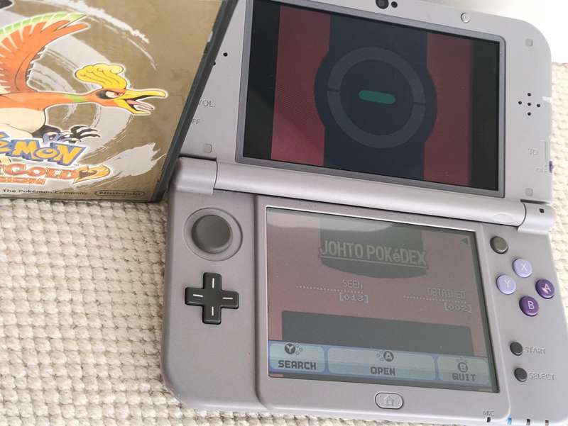 Pokémon Heartgold Version Big Box CIB