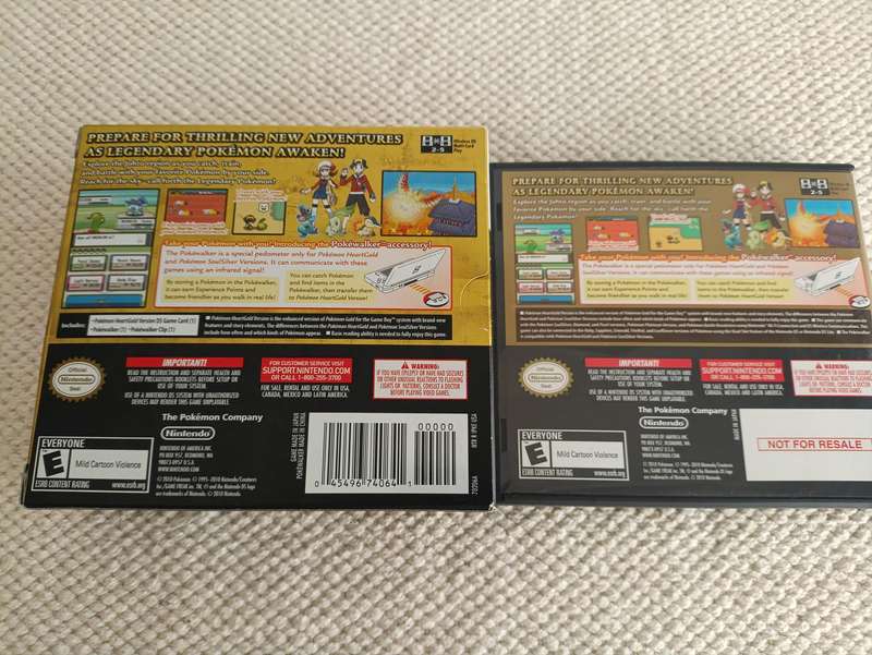 Pokémon Heartgold Version Big Box CIB